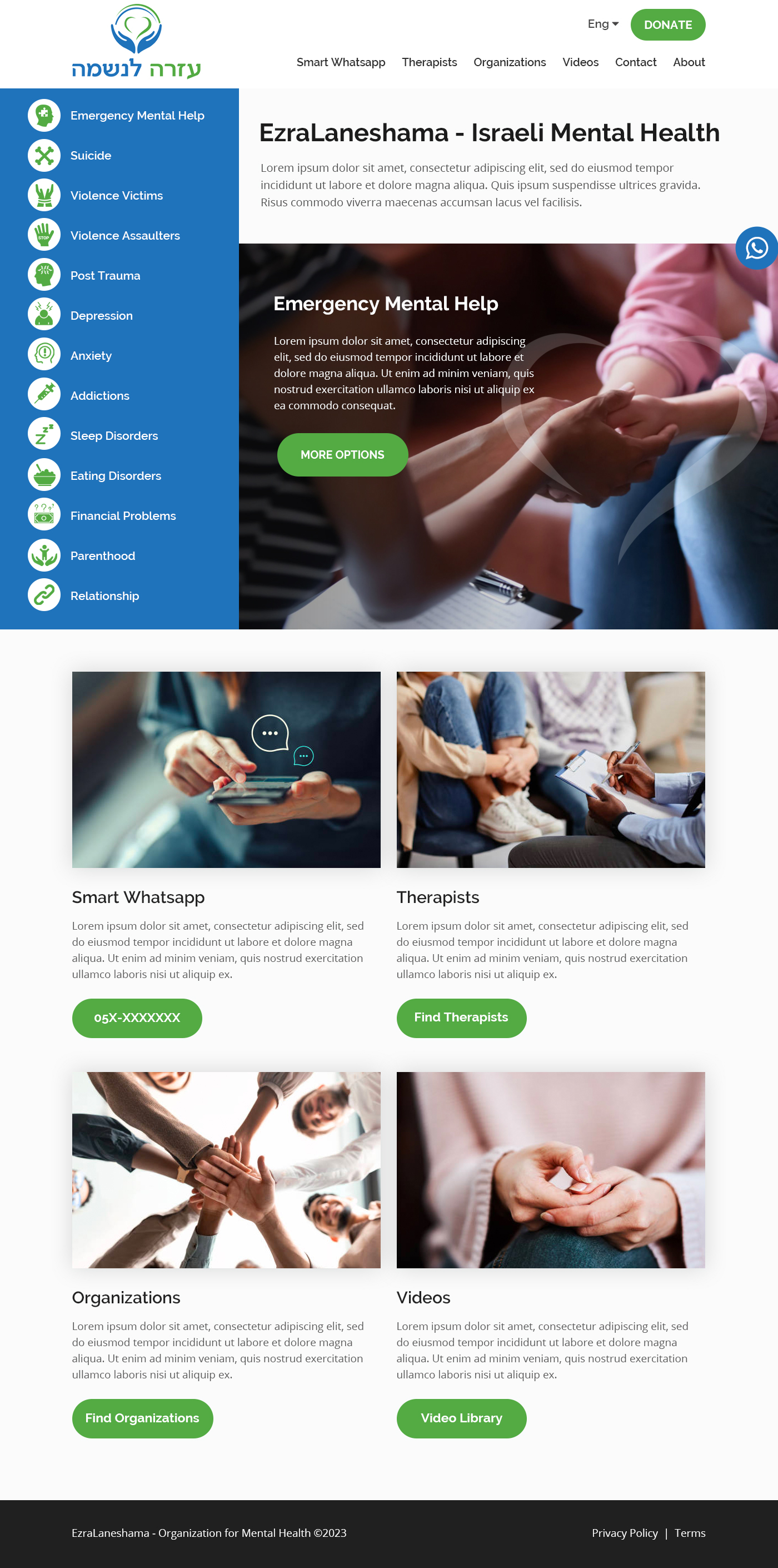 Web Design by Starlyn DS for this project | Design #30096493