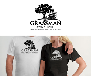 Logo-Design von Farhad Design für Grassman Lawn Service | Design #30093209