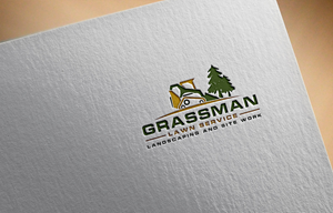 Logo Design by ismail islam for Grassman Lawn Service | Design: #30096929