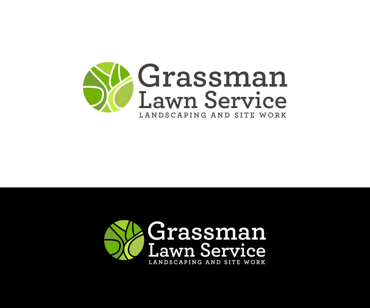 Logo-Design von Kavth für Grassman Lawn Service | Design #30126836
