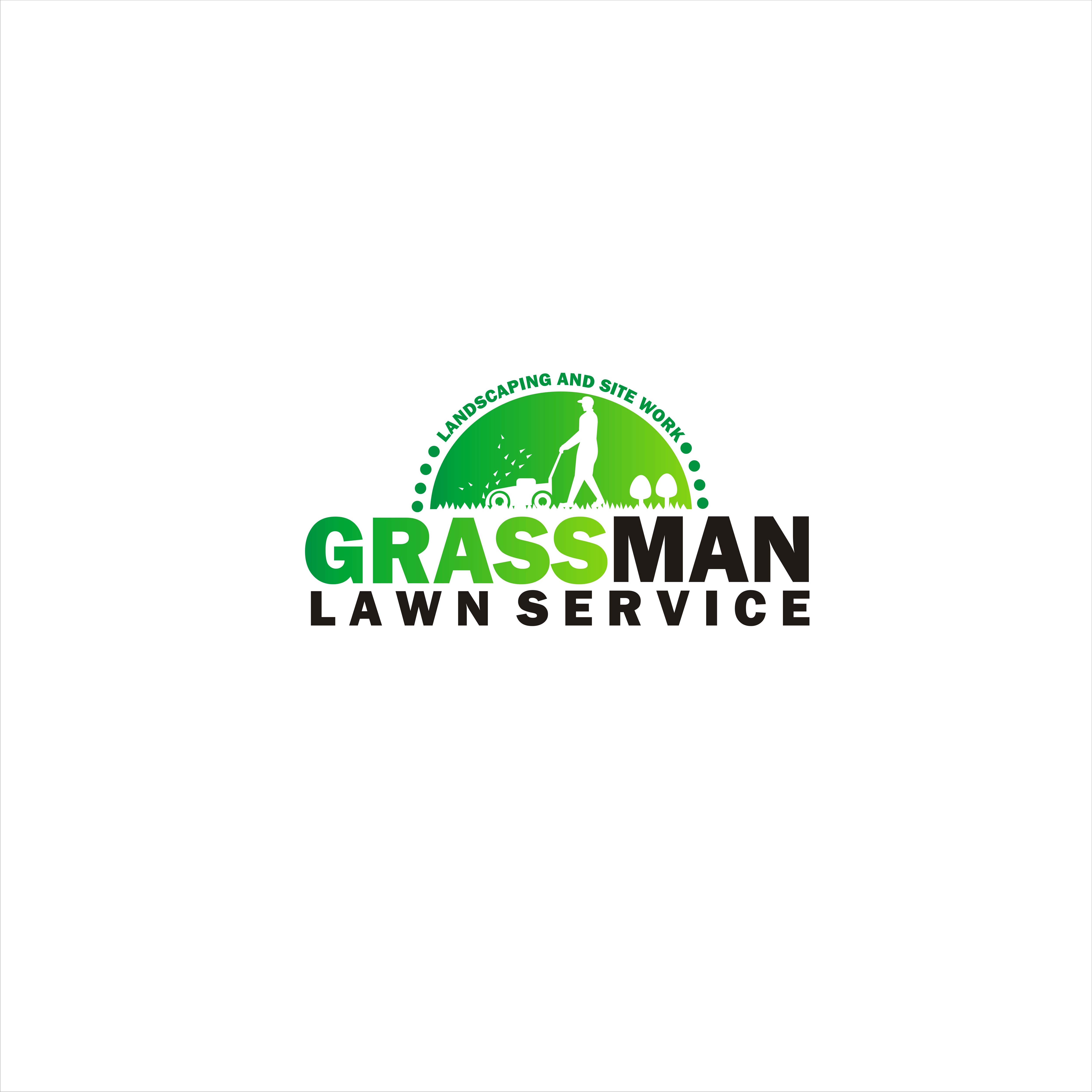 Logo-Design von All art für Grassman Lawn Service | Design #30130765