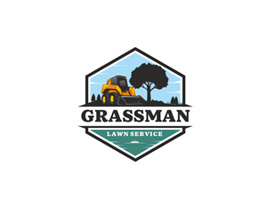 Logo Design by mazyo2x for Grassman Lawn Service | Design: #30088505