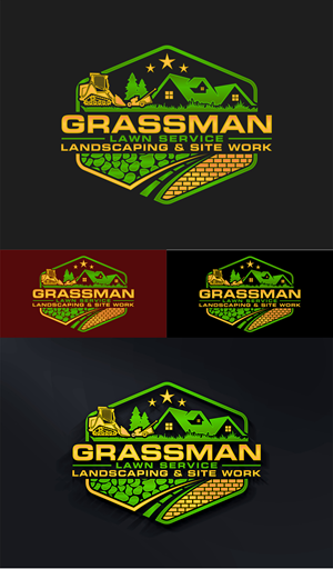 Logo-Design von Imran_me für Grassman Lawn Service | Design #30091934