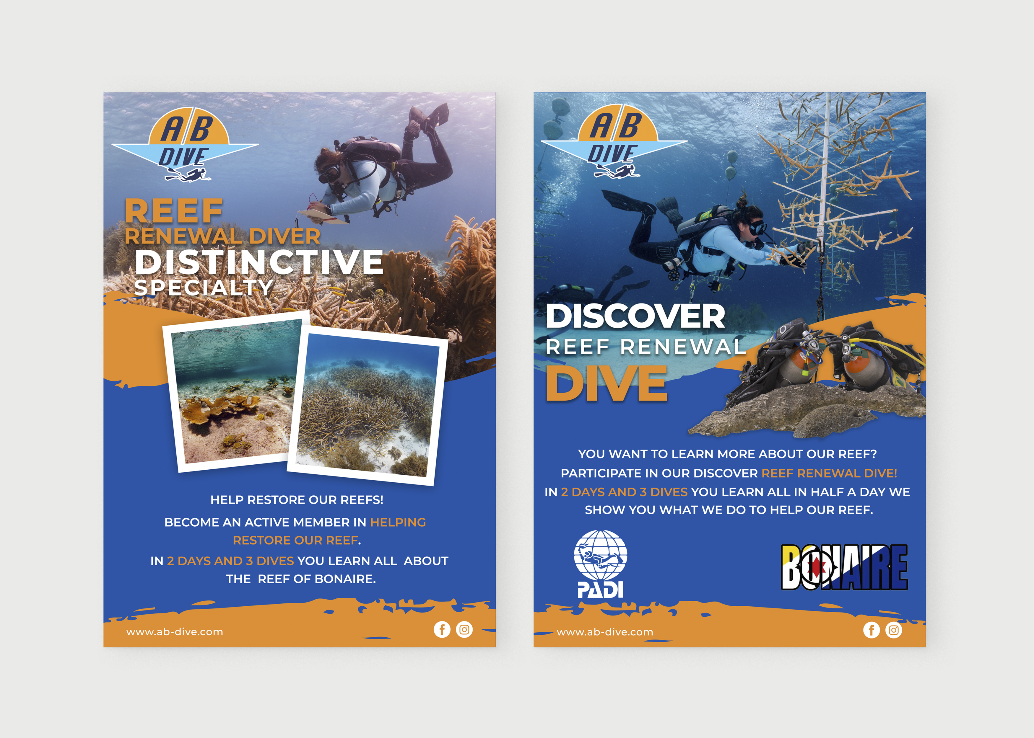 Flyer Design by Mamata Sasmal for AB Dive | Design #30108236