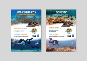 Design de Flyer par san.ty pour AB Dive | Design : #30103898