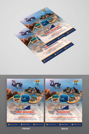 Diseño de Flyer por KreativeMadz para AB Dive | Diseño: #30090544