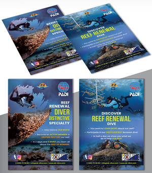 Design de Flyer par creativemood438 pour AB Dive | Design : #30098146