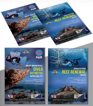 Design de Flyer par creativemood438 pour AB Dive | Design : #30098148