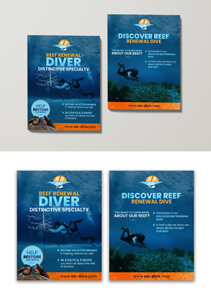 Design de Flyer par debdesign pour AB Dive | Design : #30092091