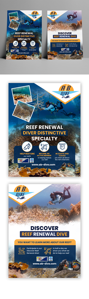 Design de Flyer par debdesign pour AB Dive | Design : #30092516