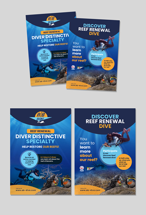 Design de Flyer par debdesign pour AB Dive | Design : #30093699