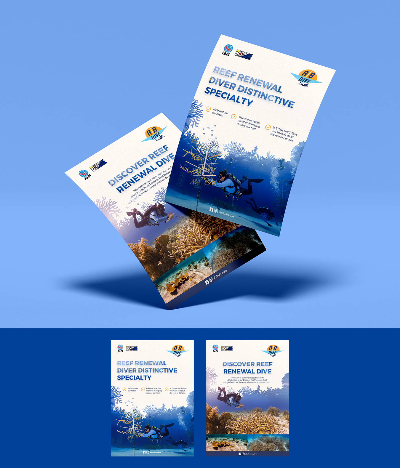 Design de Flyer par warmadewa pour AB Dive | Design #30106658
