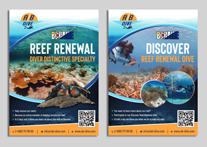 Design de Flyer par ecorokerz pour AB Dive | Design : #30089662