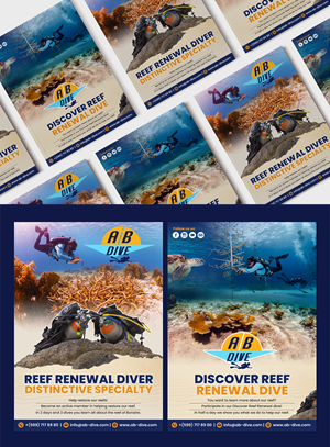 Design de Flyer par SAI DESIGNS pour AB Dive | Design : #30091255