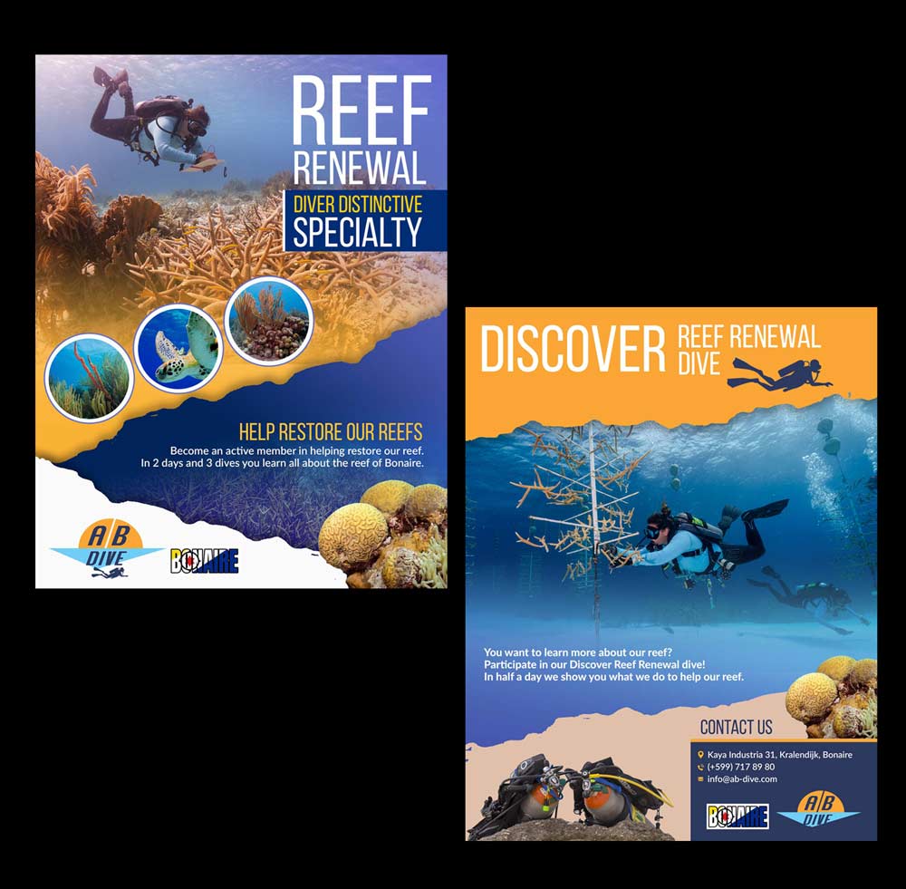Flyer Design by DA. for AB Dive | Design #30090334