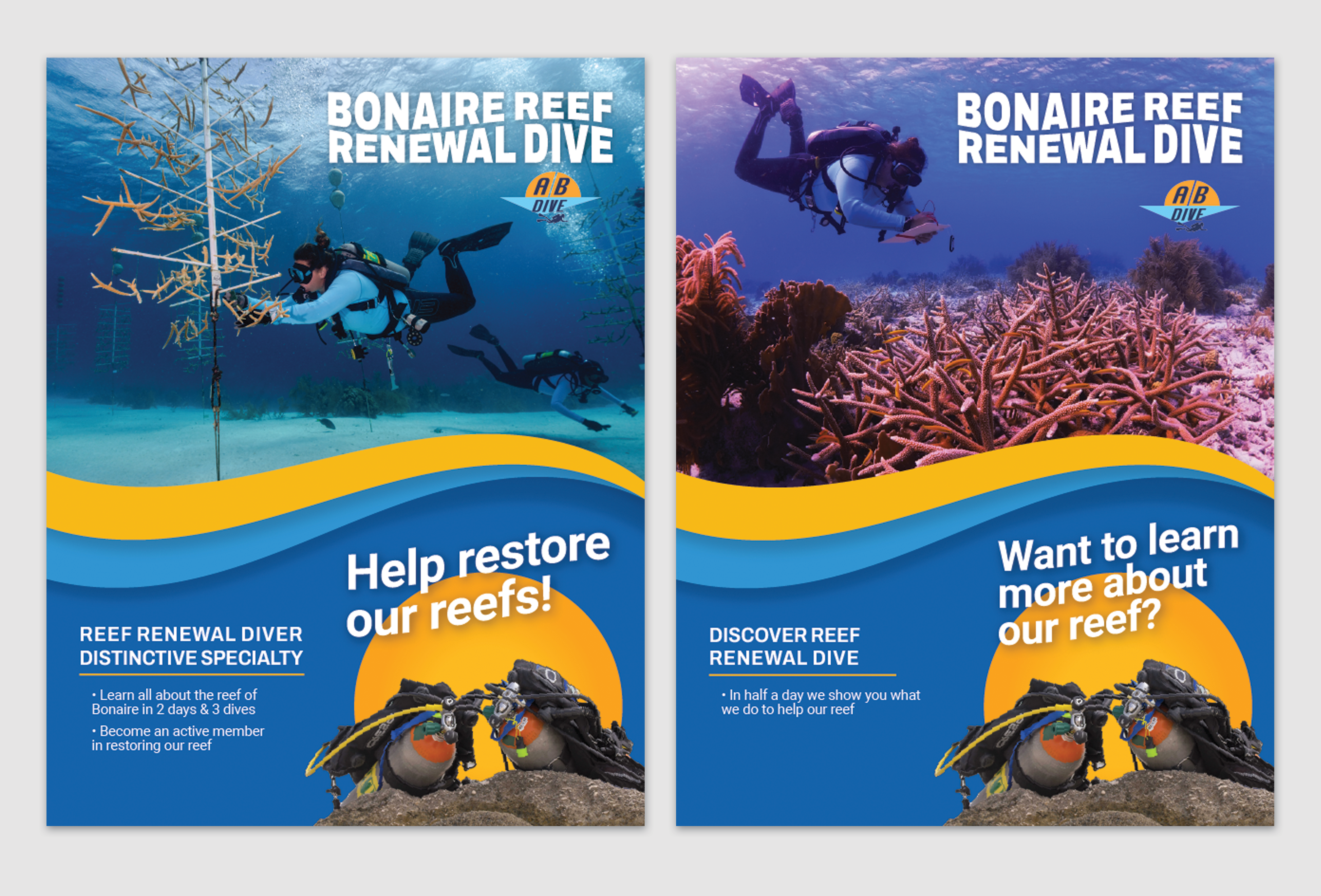 Flyer Design by Lid Sucero for AB Dive | Design #30103393