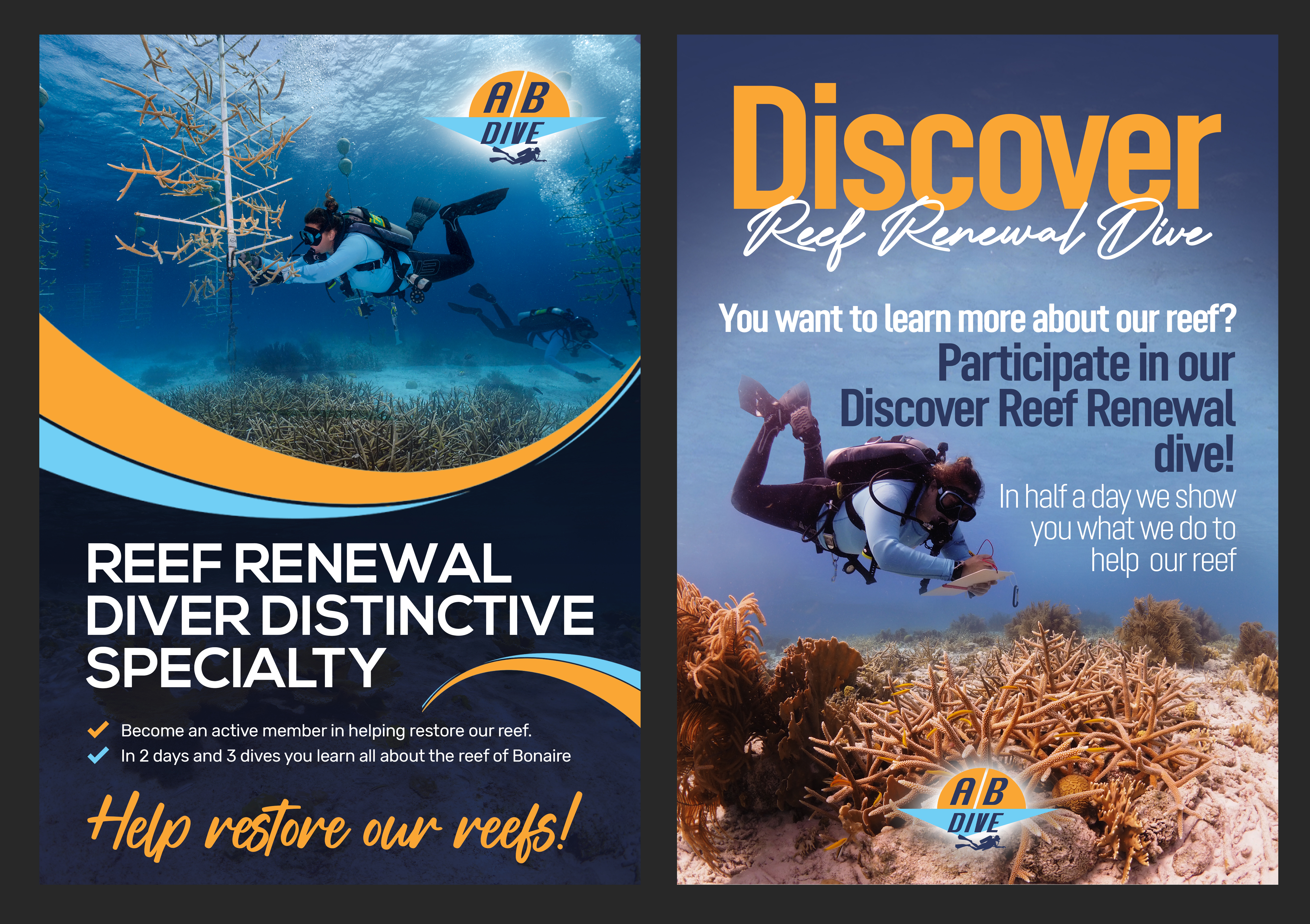 Flyer Design by aj for AB Dive | Design #30096786