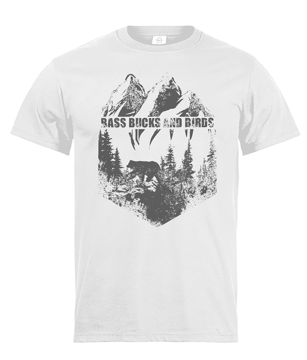 Diseño de Camiseta por Johncina para Bass, Bucks, And Birds | Diseño #30149950