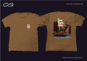 Design de T-shirt par Col 3 pour Bass, Bucks, And Birds | Design #30135096
