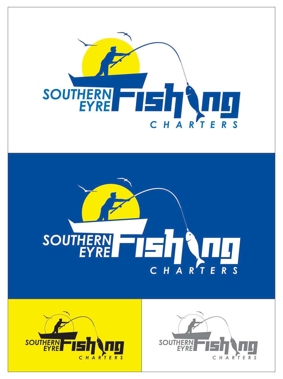 Logo Design by Ramesh  Salunkhe for Southern Eyre Fishing Charters | Design #30107888