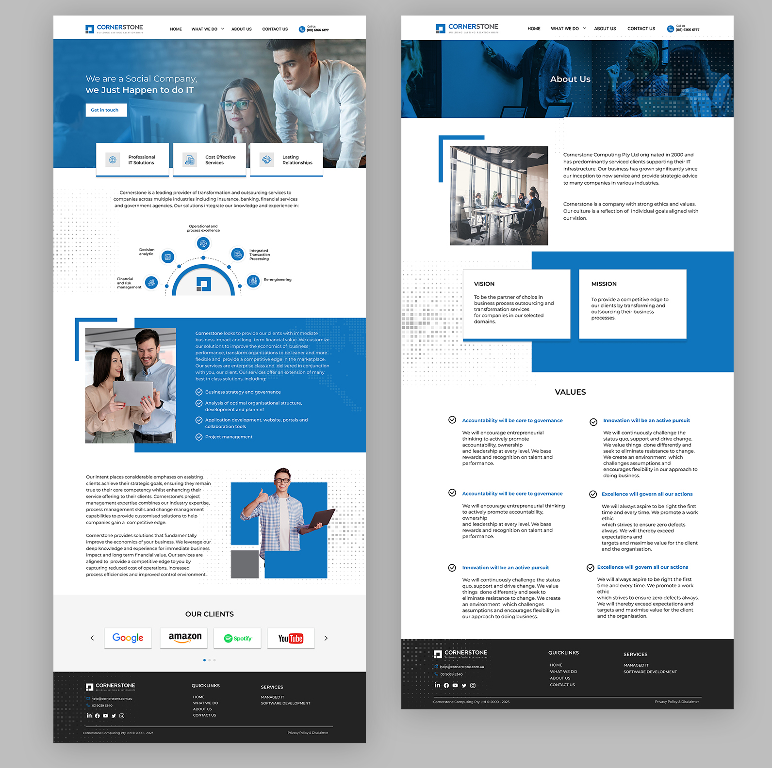 Web Design by DeriMH for this project | Design #30094391