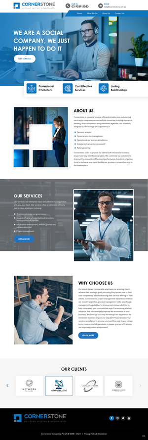 Web Design by pb for this project | Design: #30100120