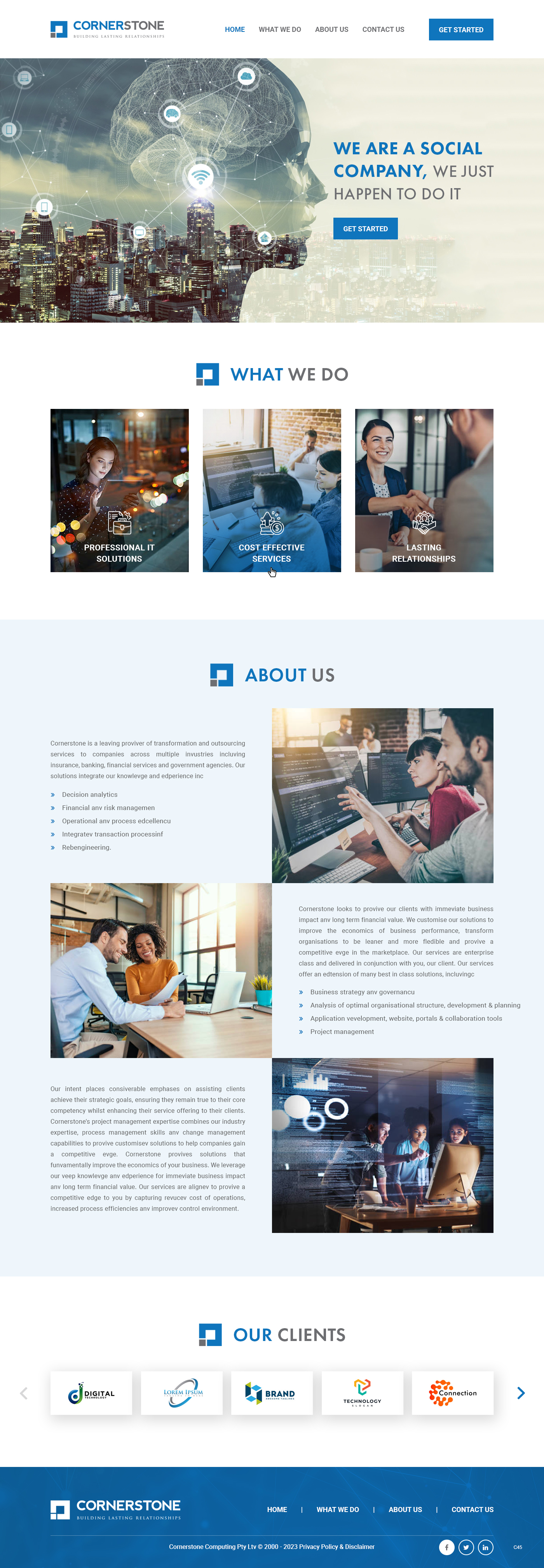 Web Design by pb for this project | Design #30100121