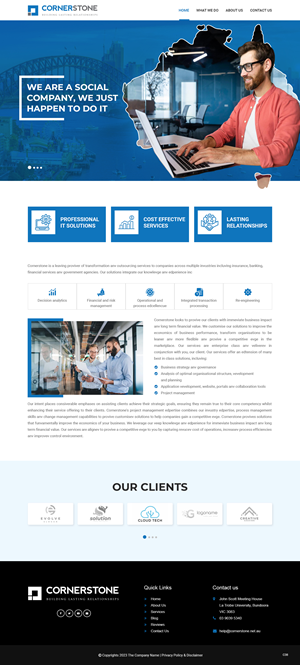 Web Design by pb for this project | Design: #30100122