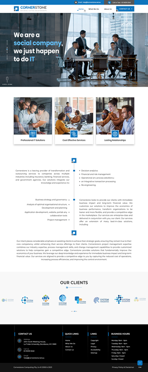 Web Design by pb for this project | Design: #30100123
