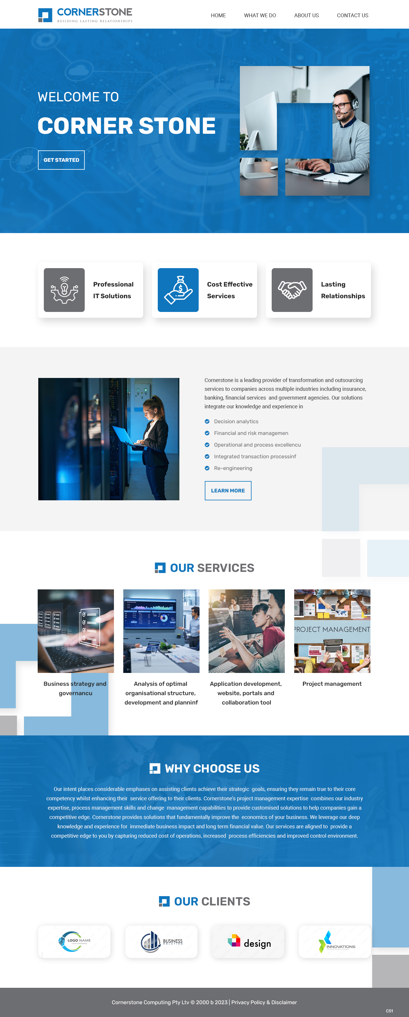 Web Design by pb for this project | Design #30100127