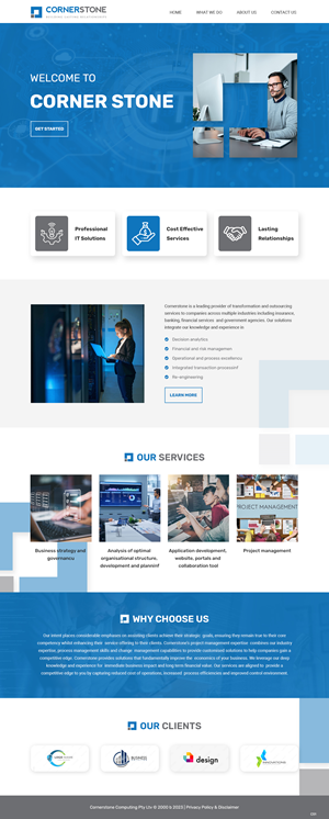 Web Design by pb for this project | Design: #30100127