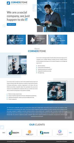 Web Design by pb for this project | Design: #30100128