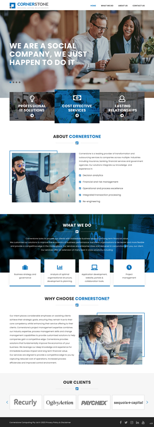 Web Design by pb for this project | Design: #30107222