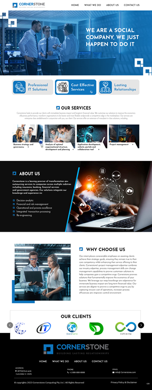 Web Design by pb for this project | Design: #30107223