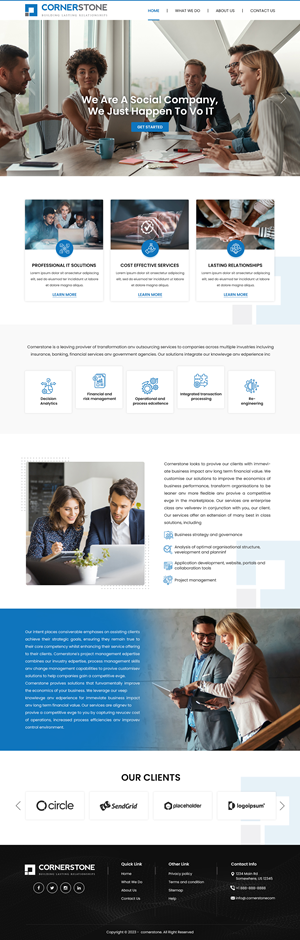 Web Design by Titan Eagle for this project | Design: #30100481