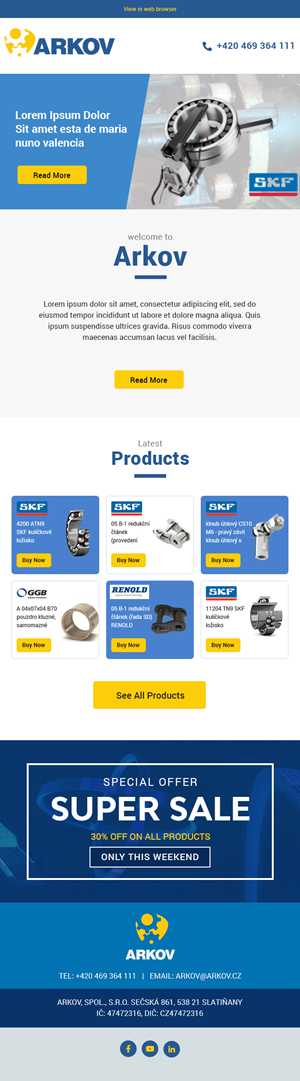 Newsletter Design by Expert Designer for this project | Design #30097437