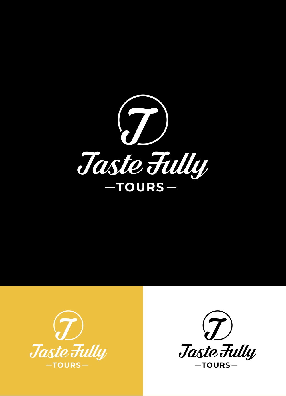 Logo Design by Eppeok for Taste Fully Tours | Design #30096066