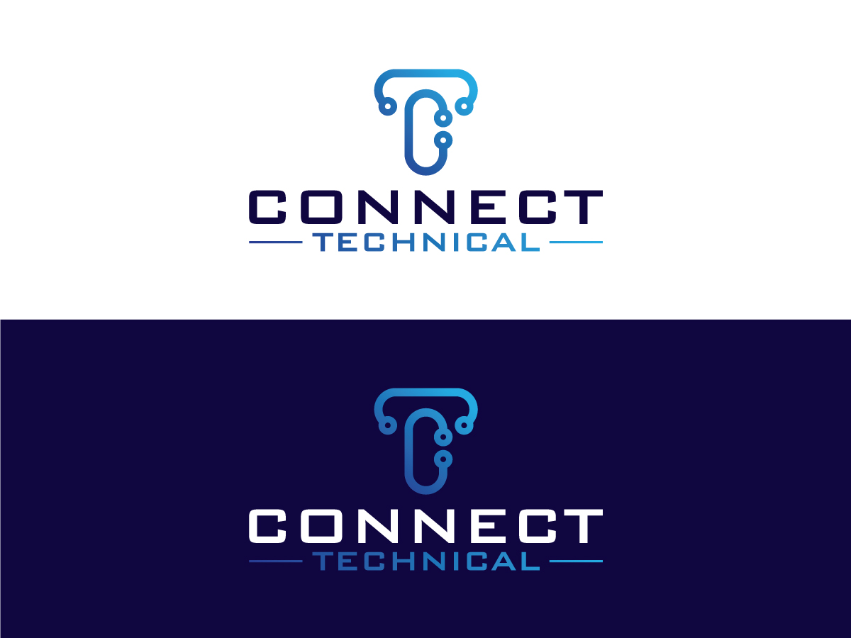 Logo Design by 439 Creations for Connect Technical | Design #30092917