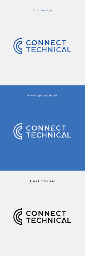 Logo Design by Lammy for Connect Technical | Design #30097357