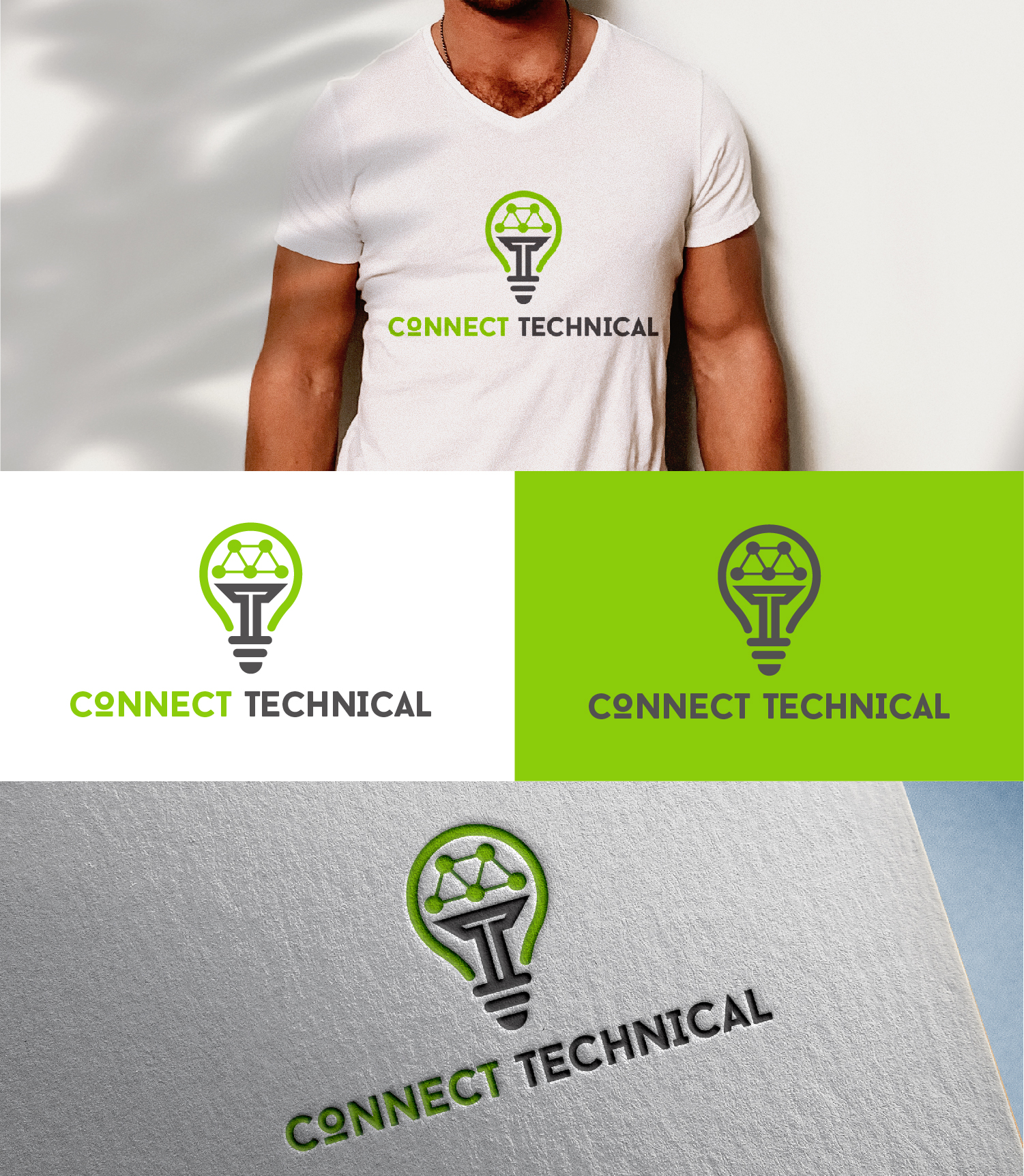 Logo Design by S.H Designs for Connect Technical | Design #30094363