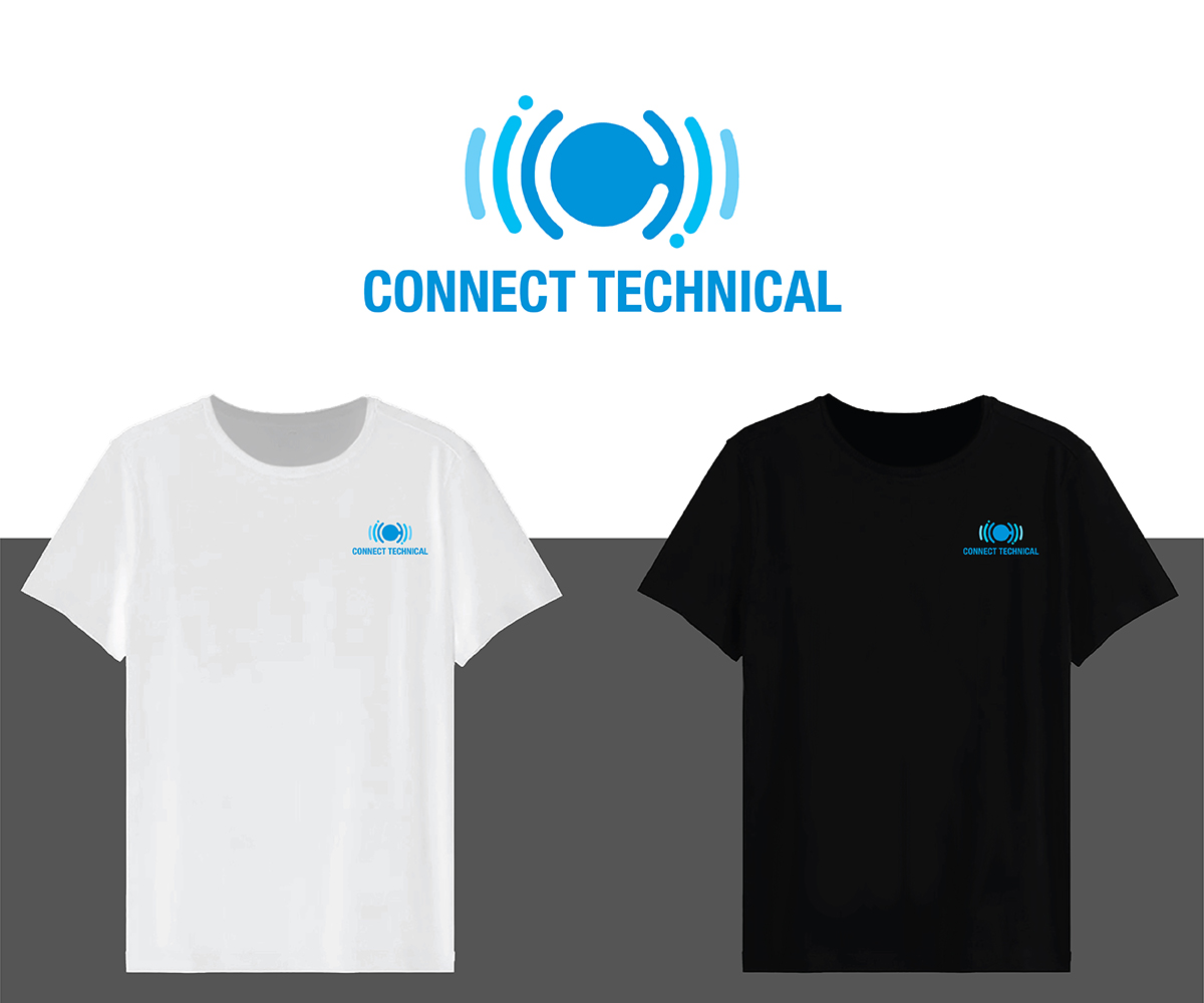 Logo Design by Rush Advertising for Connect Technical | Design #30130072