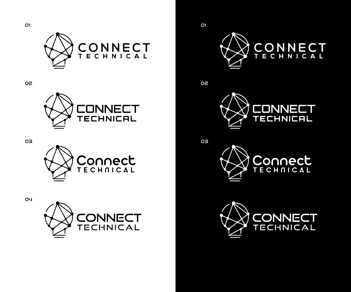 Logo Design by step forward 2 for Connect Technical | Design #30098765