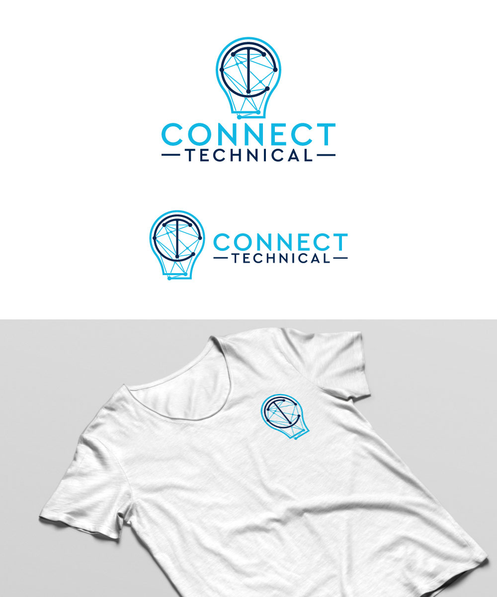 Logo Design by Trident for Connect Technical | Design #30100471