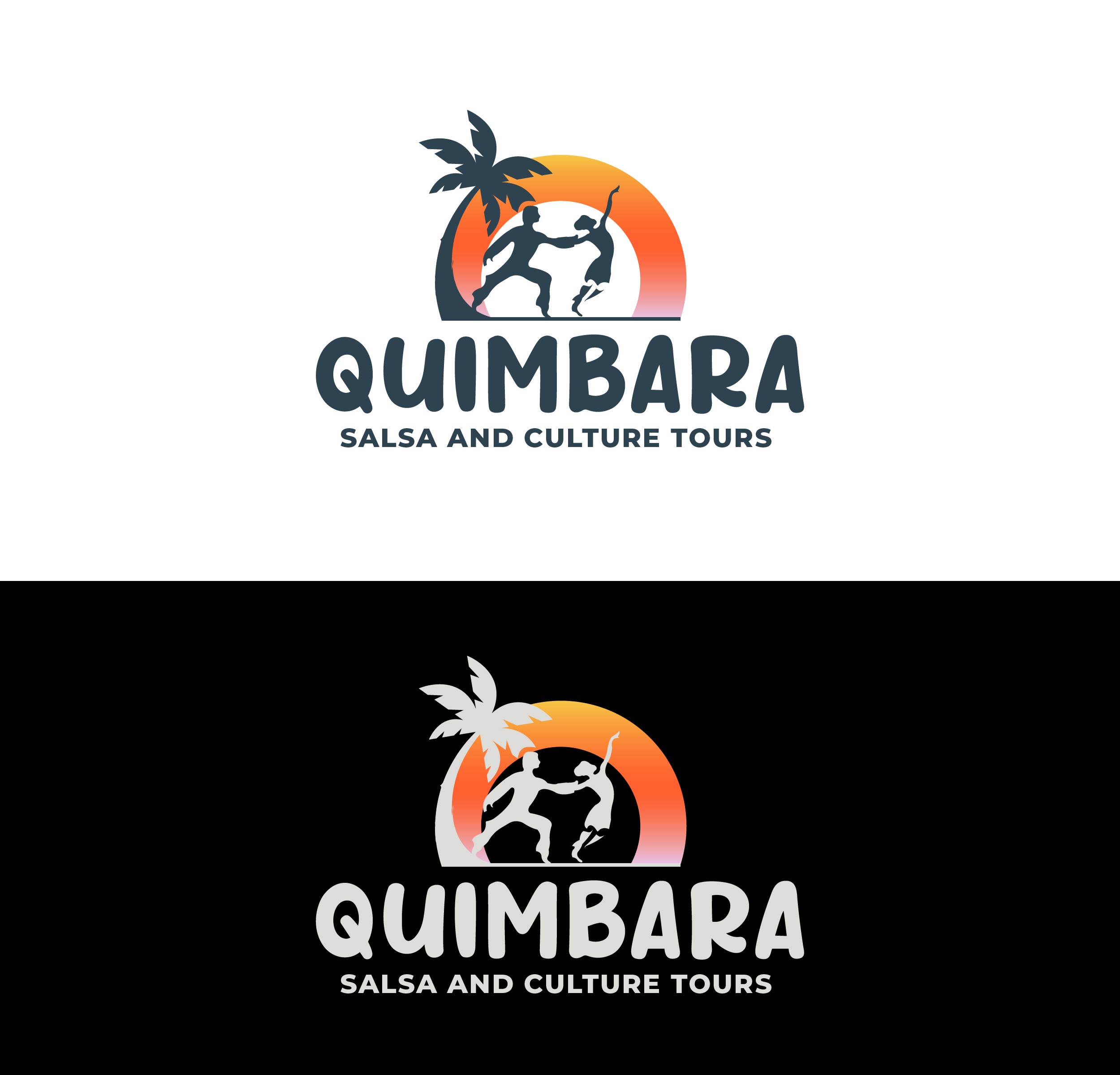 Logo Design by mehedi.h for QUIMBARA Salsa and Culture Tours | Design #30100348