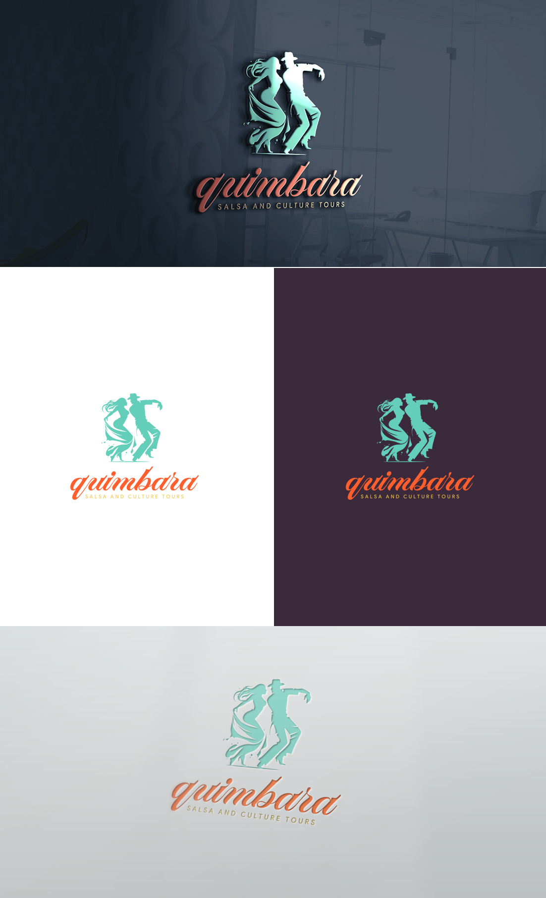 Design de Logo par GLDesigns pour QUIMBARA Salsa and Culture Tours | Design #30092779