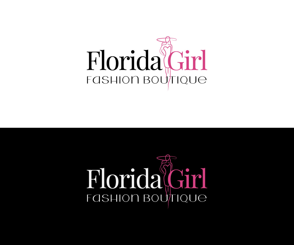 Logo-Design von Farhad Kreative für Florida Girl Fashion Boutique | Design #30095282