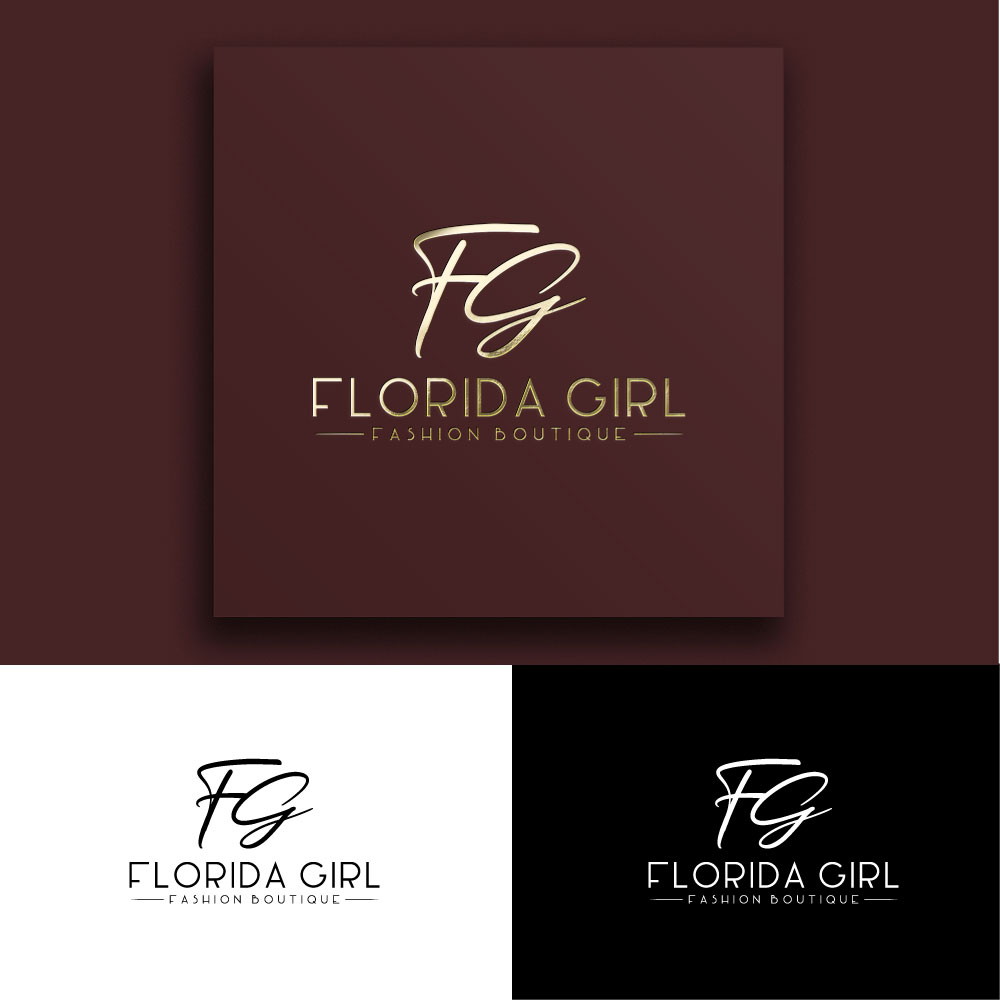 Logo Design by Mi Design1 for Florida Girl Fashion Boutique | Design #30092903
