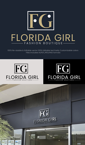Diseño de Logo por Design Athics para Florida Girl Fashion Boutique | Diseño: #30099995