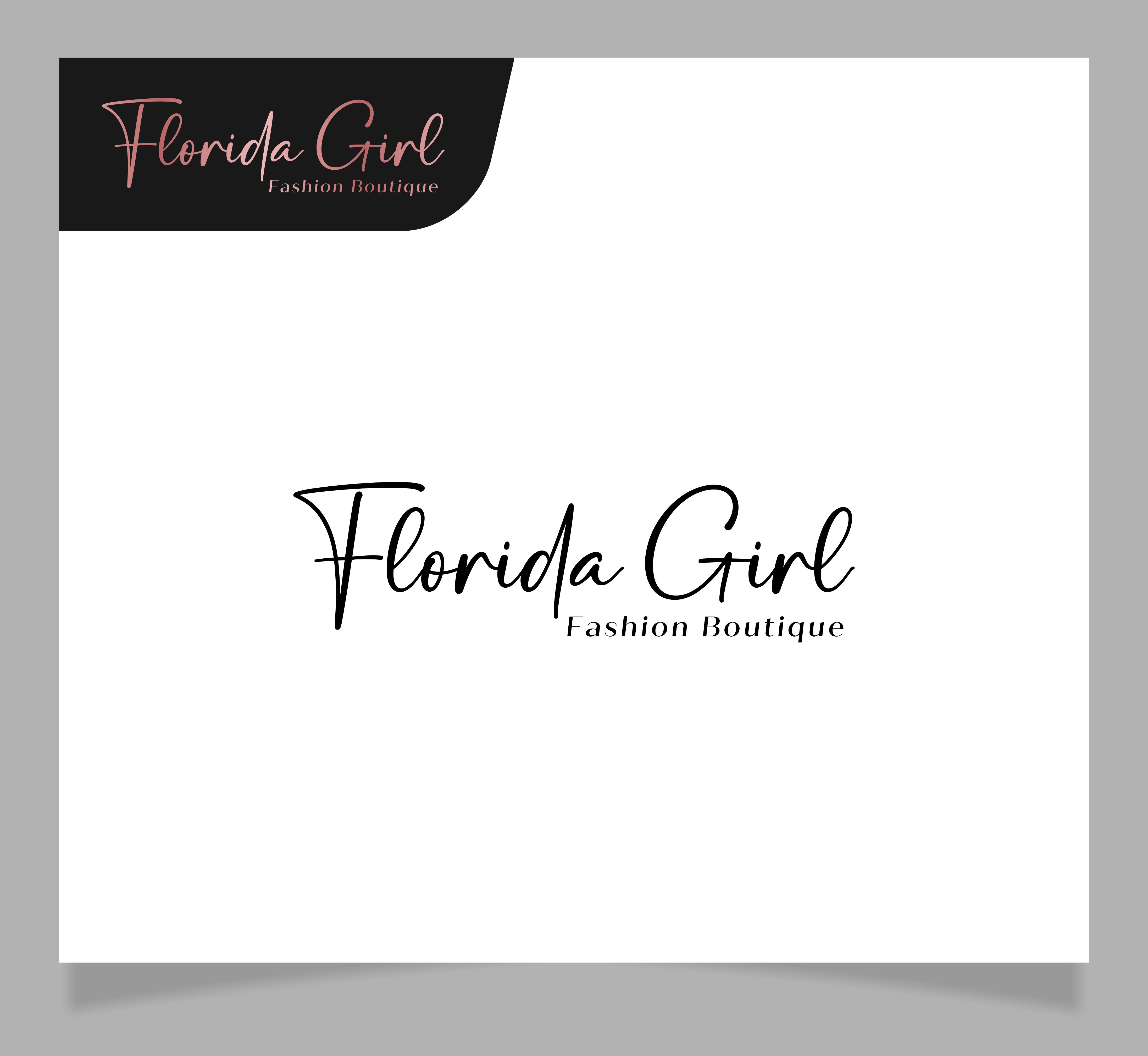 Logo Design by Zivana for Florida Girl Fashion Boutique | Design #30099694