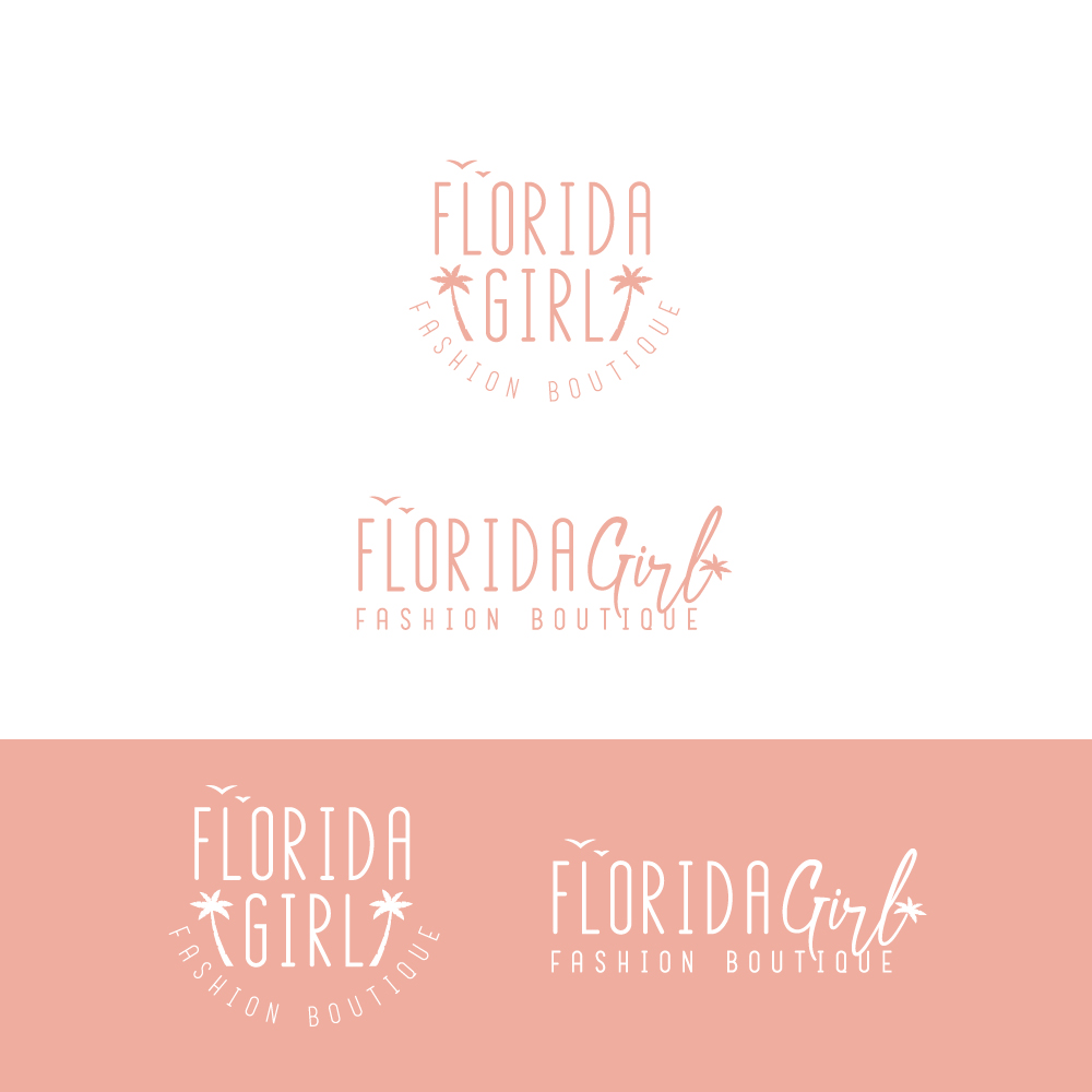 Logo Design by Daisy Graphics for Florida Girl Fashion Boutique | Design #30137921